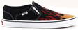 Vans Sneakers Asher flame black/white - Men's sneakers - 133558 - 1