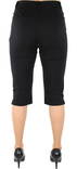 Vero Moda Capri Shorts antifit, Black - Women's shorts and capris - 123428 - 2