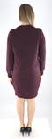Vero Moda Knitted Dress Doffy winetasting - Women's knitwear - 132178 - 2