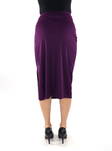 Vila high-waisted skirt winter bloom - Skirts - 134548 - 3