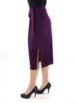 Vila high-waisted skirt winter bloom - Skirts - 134548 - 2