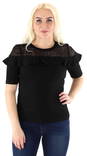 Vila T-Shirt Miracles, Black - Women's T-shirts - 119548 - 1