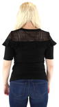 Vila T-Shirt Miracles, Black - Women's T-shirts - 119548 - 2