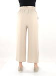 Vila women's culottes pants HW feather gray - Women's trousers - 135508 - 2