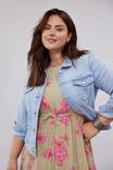 Only Carmakoma plus size denim jacket Lock light blue - Women's denim jackets - 135908 - 1