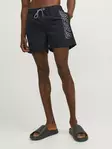 Jack&Jones men's swimming shorts Fiji Double Logo black - Men's shorts and capri - 136418 - 3