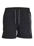 Jack&Jones men's swimming shorts Fiji Double Logo black - Men's shorts and capri - 136418 - 6