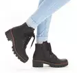 Rieker women's ankle boots 79240-00 black - Rieker ankle boots - 136688 - 6