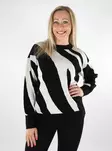 Vero Moda women's sweater black/W.birch A - Women's knitwear - 136798 - 1