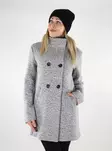 Only women's Wool Coat grey - Women's wool coats - 137258 - 1