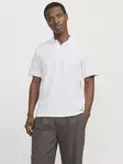 Jack&Jones men's polo shirt / t-shirt Austin Polo white/classic - Men's T-shirts - 138248 - 4