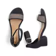 Rieker women's sandals 64952-00 black - Rieker women`s sandals - 138308 - 3