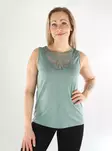JDY women's lace top Dodo chinois green - Women's tank tops - 138538 - 1