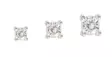 Snö of Sweden Earrings Siri mini silver/clear - Earrings - 138648 - 1