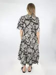 JDY dress Troya Midi tapioca/black - Dresses and tunics - 138758 - 2