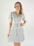 Only A-line dress gray mist/flower - Dresses and tunics - 138788 - 1