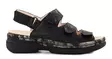 Think! women's sandals Cambio 000587-0080 black - Women's work shoes - 138808 - 2