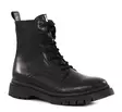 Tamaris women's genuine leather ankle boots 25269-41 black - Tamaris ankle boots - 138958 - 1