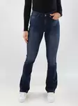 Only wide-leg jeans ONLBLUSH Mid Flared blue black - Women's jeans - 139218 - 1