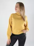 Vero Moda women's VMLEAF Pullover golden spice - Women's knitwear - 139318 - 1