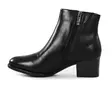 Tamaris women's genuine leather ankle boots 25366-45 black - Tamaris ankle boots - 139378 - 2