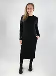 North Outdoor midi dress in black - Women's knitwear - 139478 - 1