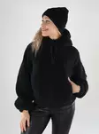 JDY women's jacket Teddy black - Women's light jackets - 139558 - 1