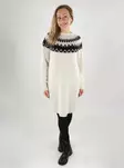 Vero Moda knitted dress Nordic birch/black - Women's knitwear - 139608 - 1