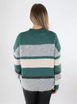 JDY women's sweater Colorblock sea pine/lgm/birch - Women's knitwear - 140038 - 2
