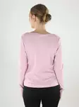 JDY women's shirt Boatneck fragrant lilac - Women's long sleeved shirts - 140098 - 2
