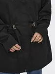 Only Carmakoma women's plus size coat Parka black - Women's light jackets - 140198 - 5