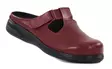 Ilves women's wide last leather mules 5007/A red - Women's mules - 140298 - 2