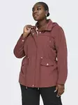 Only Carmakoma women's plus size jacket CARNEWSTARLINE spiced apple - Women's light jackets - 140318 - 4