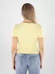 Vero Moda t-shirt pale banana - Women's T-shirts - 141048 - 2