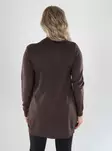 Vila cardigan VIRIL OPEN L/S KNIT CARDIGAN coffee bean - Dresses and tunics - 141678 - 2