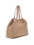 Guess Bag Neda large 2 in 1 latte logo - Handbags - 138908 - 3