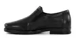 Ilves men's genuine leather walking shoes with XXL last 2405 nappa black - Men's walking shoes - 138048 - 2
