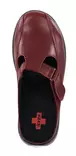 Ilves women's wide last leather mules 5007/A red - Women's mules - 140298 - 4