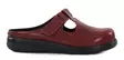 Ilves women's wide last leather mules 5007/A red - Women's mules - 140298 - 1