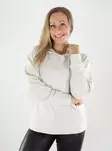 JDY women's hoodie Hood oatmeal - Women's hoodies and colleges - 139048 - 1