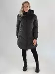 JDY Winter Jacket JDYSKYLAR LIFE HOOD JACKET chocolate torte - Women's winter jackets - 141698 - 1