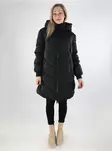 JDY women's coat Padded Hood black - Women's winter jackets - 137358 - 1
