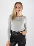 JDY women's wool blend shirt Woolblend light grey - Women's long sleeved shirts - 139028 - 1