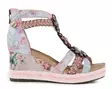 Laura Vita women's high-heeled sandals Facyo 72 rose - Women's sandals - 140768 - 3