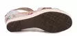 Laura Vita women's high-heeled sandals Facyo 72 rose - Women's sandals - 140768 - 5