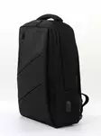 Minissimi Backpack with USB Port 1122 Black - Backpacks - 136898 - 1
