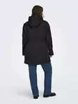 Only Carmakoma women's plus size coat Parka black - Women's light jackets - 140198 - 2