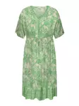 Only Carmakoma plus size dress V-Neck birch/pailsey - Dresses and tunics - 138348 - 1