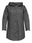 Only Carmakoma Jacket Sedona light, Dark Grey - Women's coats - 127458 - 5