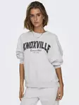 Only women's sweatshirt Club light grey - Women's hoodies and colleges - 137668 - 4